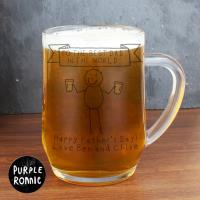 Personalised Purple Ronnie Cheers Tankard Extra Image 1 Preview